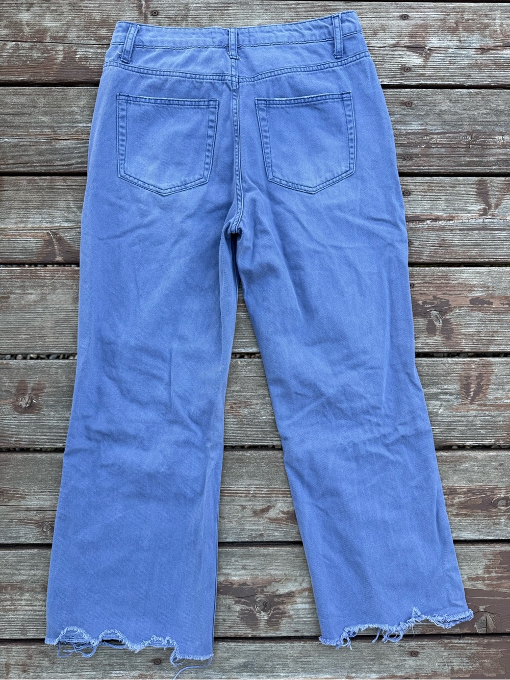 Vervet 90’s vintage super high rise crop flare jeans. - Picture 2 of 7